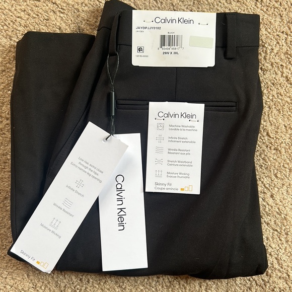 New with tags black Calvin Klein Dress Pants - Picture 3 of 5
